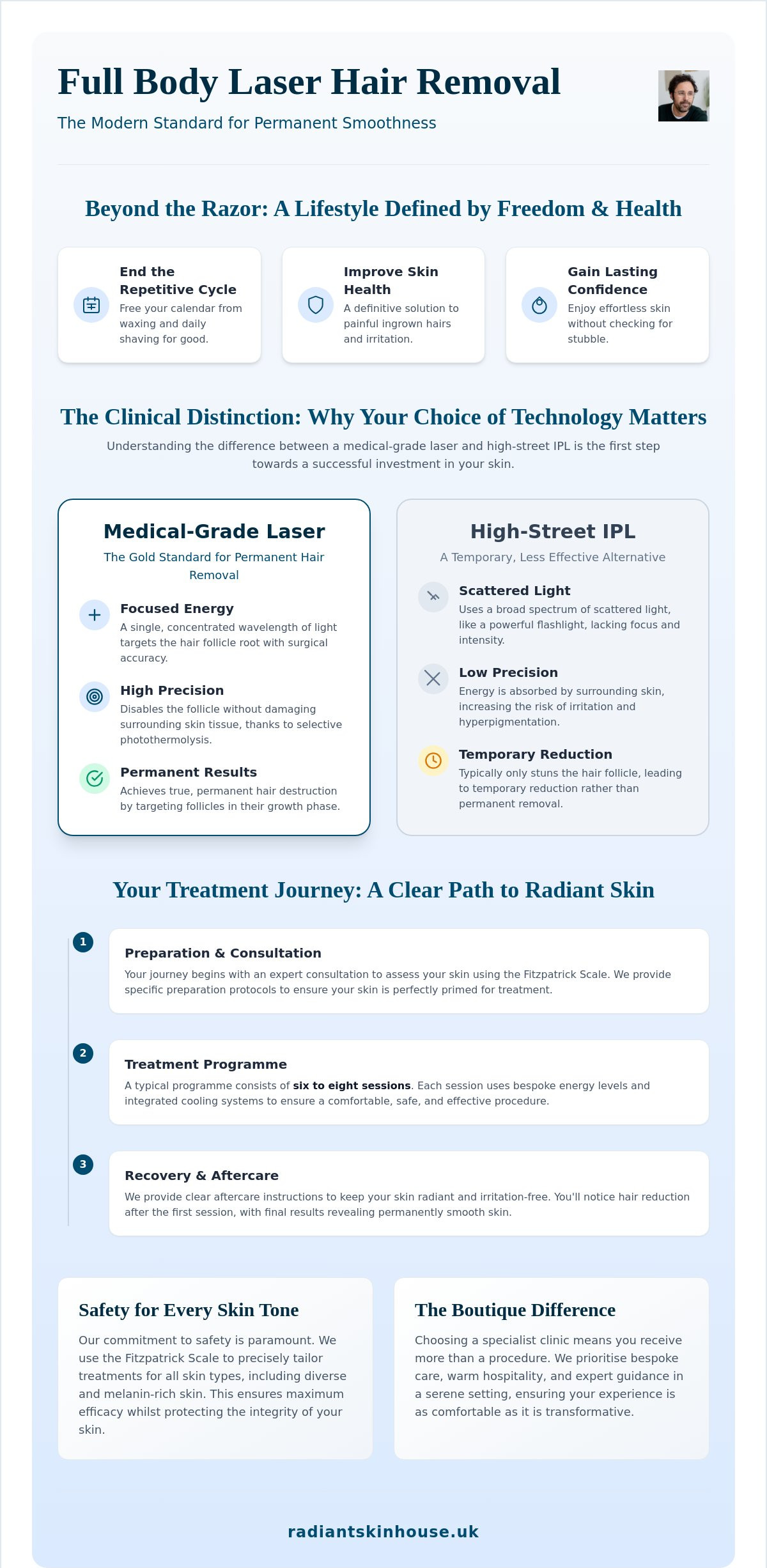 Full Body Laser Hair Removal in London: The Definitive 2026 Guide to Permanent Smoothness